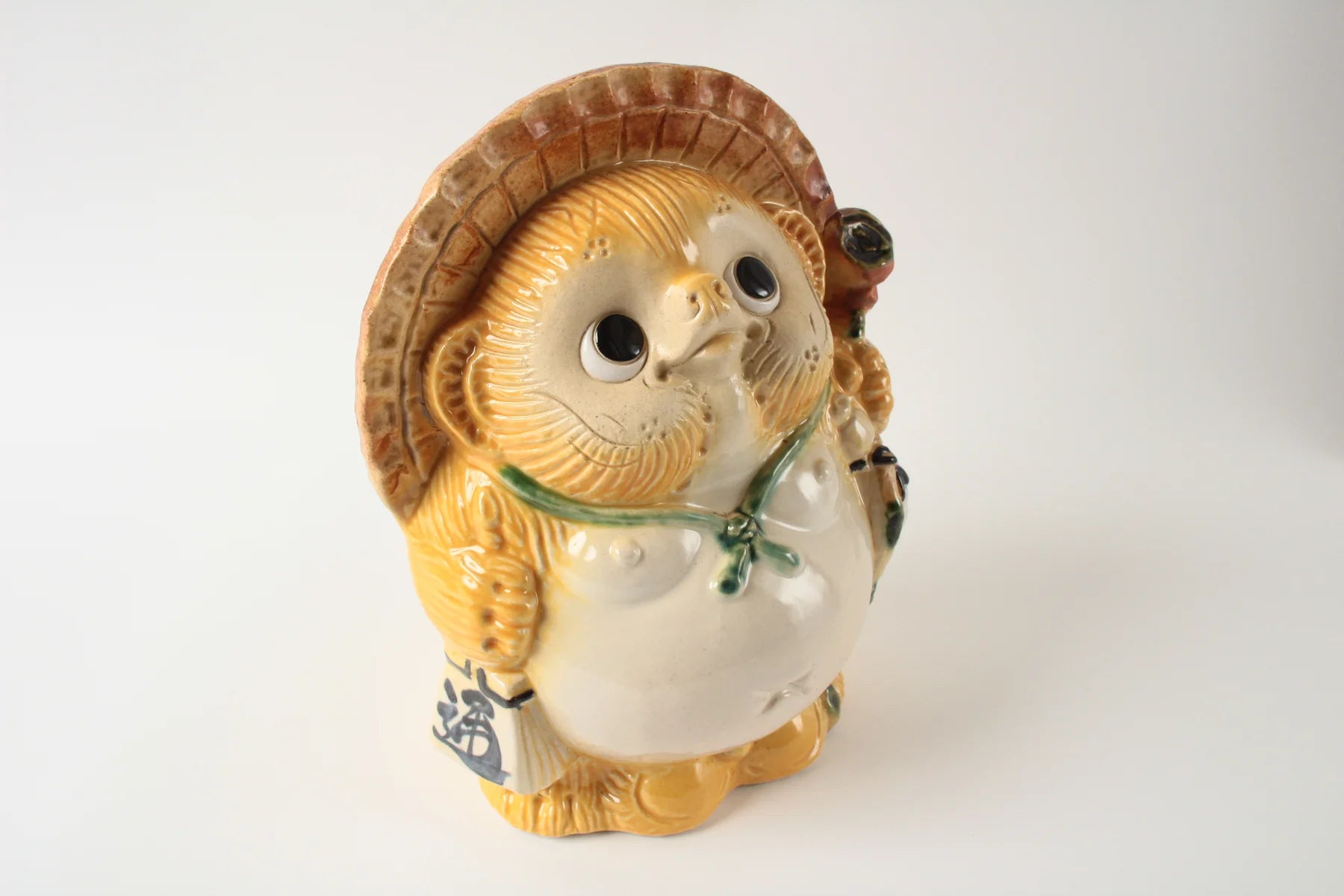 信楽焼 タヌキ置物 福狸 7号 黄色 イエロー – 小幡久兵衛食器店 信楽焼 タヌキ置物 福狸 7号 黄色 イエロー – 小幡久兵衛食器店